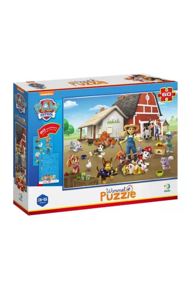 Puzzle 60 el. Wimmel - Psi Patrol - Na farmie Dodo