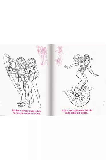 Barbie Dreamhouse Adventures. Kolorowanka z naklejkami