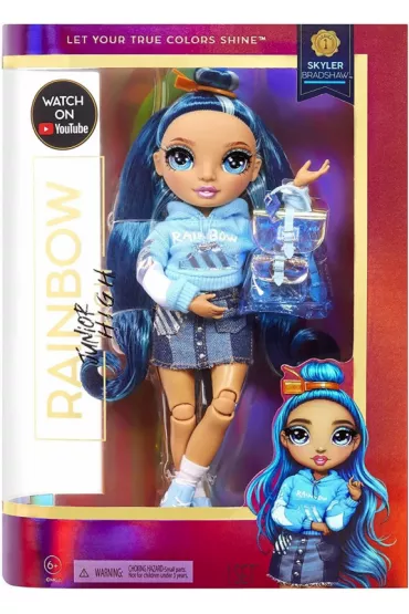 Rainbow High Junior High Fashion Doll - Skyler Bradshaw (Blue) Mga Entertainment