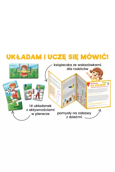 Pierwsze puzzle. Na spacerze. Kapitan Nauka Edgard - Anna Zaj�c