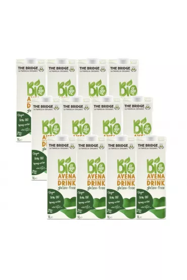 The Bridge Napj owsiany bez glutenu Zestaw 12 x 1 l Bio