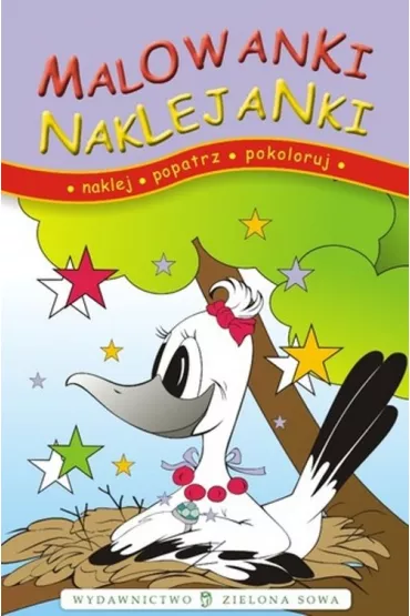 Malowanki naklejanki z kaczuszk� - Sylwia Burdek