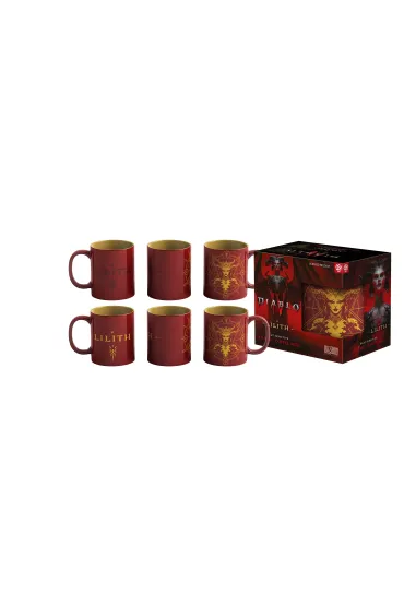 Kubek ceramiczny Kubek 480ml termoaktywny ceramiczny Diablo IV Lilith's Blood