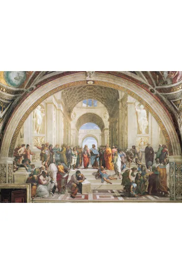 Puzzle 1000 el. Szko�a ate�ska autorstwa Raphaela Eurographics