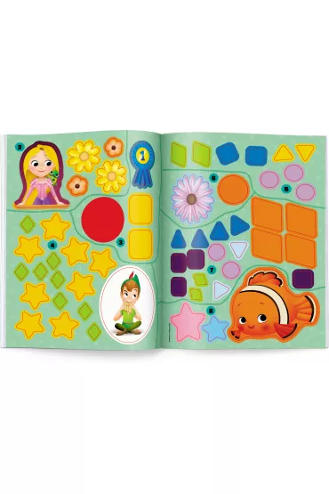 Disney Maluch. Kszta�ty. Ucz� si� i naklejam FIG-9201