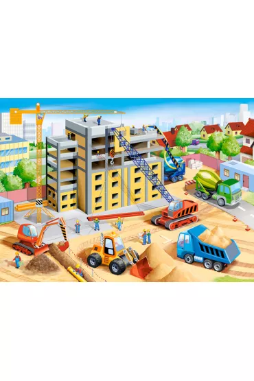 Puzzle 70 el. Big Construction Site Castorland