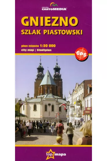 Plan miasta Gniezno, Szlak Piastowski 1:20 000