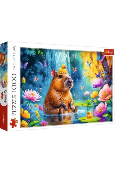 Puzzle 1000 el. Kapibara Trefl
