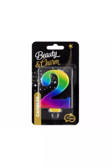 Godan �wieczka cyferka 2 Galaxy PF-SCG2 8cm
