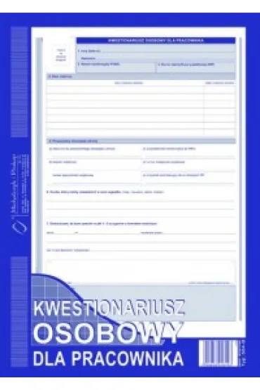 Kwestionariusz osobowy 504-B