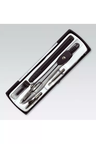 Titanum Cyrkiel metalowy w etui