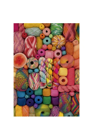 Puzzle 500 el. Kolorowa prz�dza Educa