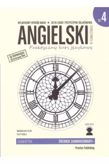 Angielski w t�umaczeniach. Gramatyka 4 + kod MP3