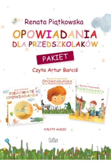 PAKIET Opowiadania dla przedszkolak�w (audiobook) CD - Renata Pi�tkowska