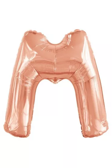 Amscan Balon foliowy litera M r�owe z�oto 69,5x86cm