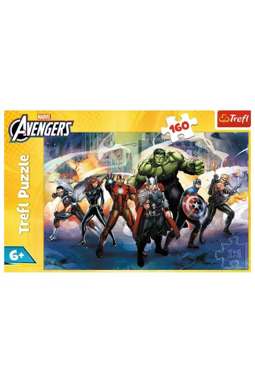 Puzzle 160 el. Avengers Supermoce Trefl