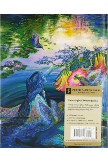 Peter Pauper Press Notatnik du�y Sen Kolibra