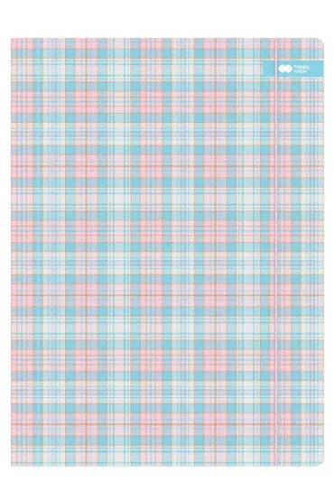 Happy Color Teczka A4+ z gumk� Mild b��kitna 24x31cm