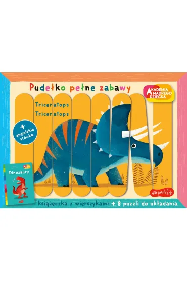 Dinozaury. Akademia M�drego Dziecka. Pude�ko pe�ne zabawy - Zbigniew Dmitroca