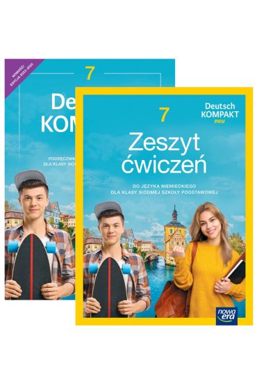 Pakiet Deutsch KOMPAKT neu 7 NEON. Podręcznik z zeszytem ćwiczeń do
