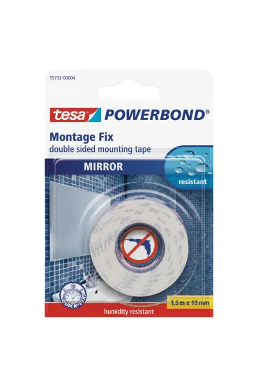 Tesa Ta�ma dwustronna powerbond do luster 19 mm x 1.5 m