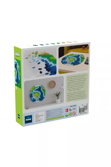 Puzzle By Numbers 800 el. Ziemia Plus-Plus