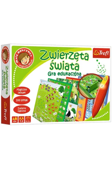 Zwierz�ta �wiata. Ma�y Odkrywca i magiczny o��wek Trefl