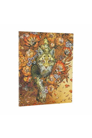 Erica Williams Art Notatnik Lynx Rising ultra linia