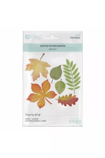 Dalprint Wykrojniki - li�cie 6 szt.