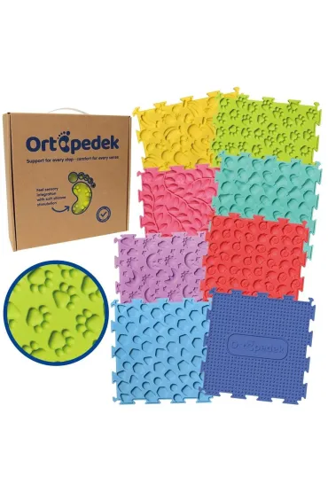 Ortopedek - maty sensoryczne 8 elemet�w Askato