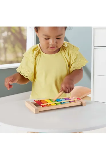 Fisher-Price. Drewniane cymba�ki