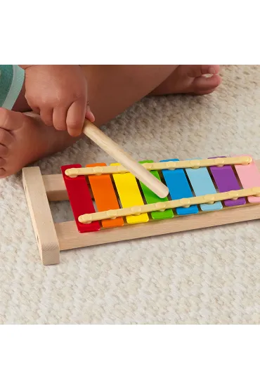 Fisher-Price. Drewniane cymba�ki