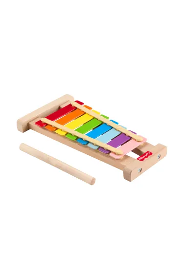 Fisher-Price. Drewniane cymba�ki