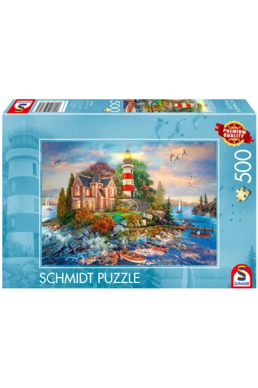 Puzzle PQ 500 el. Latarnia morska Schmidt