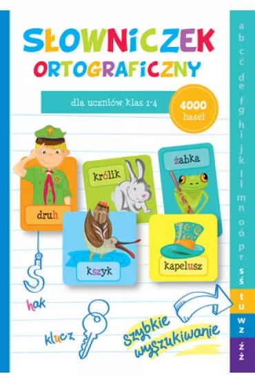 S�owniczek ortograficzny dla uczni�w klas 1-4 - Anna Wi�niewska