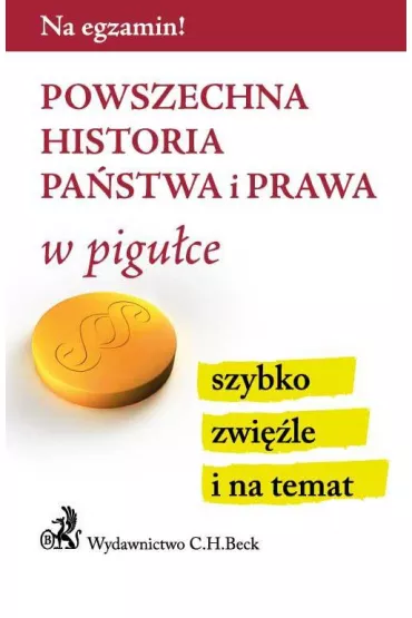 eBook Powszechna historia pa�stwa i prawa w pigu�ce pdf - Aneta Gacka-Asiewicz