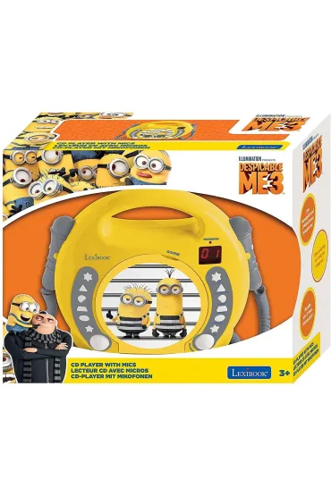 Przeno�ny odtwarzacz CD Minionki Lexibook RCDK100DES