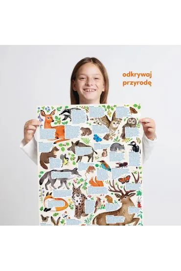Puzzle odkrywcy 300 el. Dzika przyroda Bright Junior Media