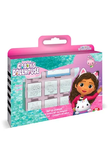 Koci Domek Gabi - piecz�tki w walizce 7 szt Multiprint