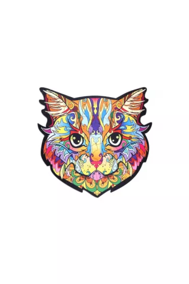 Puzzle drewniane eko 39 el. Kotek Murkotek A3 Maksik