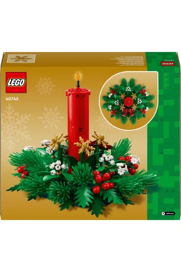 LEGO Iconic �wi�teczna dekoracja sto�u 40743