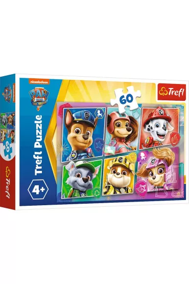 Puzzle 60 el. Psi Patrol Przyjaciele gotowi do akcji Trefl