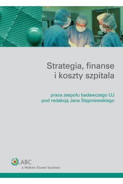 eBook Strategia, finanse i koszty szpitala pdf