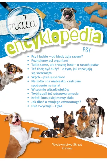 Ksi��ka edu. B5 Ma�a encyklopedia. Psy SKRZAT 077315 - Wioleta �y�owska