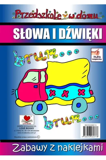 Przedszkole w domu. S�owa i d�wi�ki - Agnieszka Wile�ska