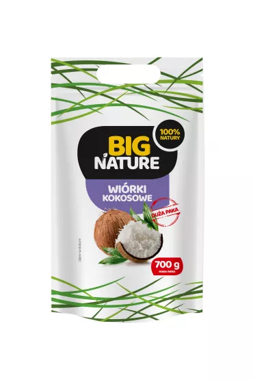 Big Nature Wirki kokosowe Dua Paka 700 g