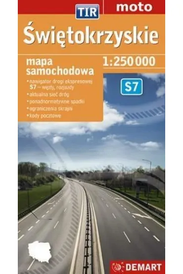�wi�tokrzyskie dla zawodowc�w. TIR. Mapa samoch.