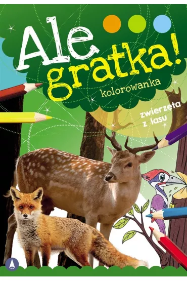Malowanka B5 Ale gratka  Zwierz�ta z lasu SKRZAT 071276