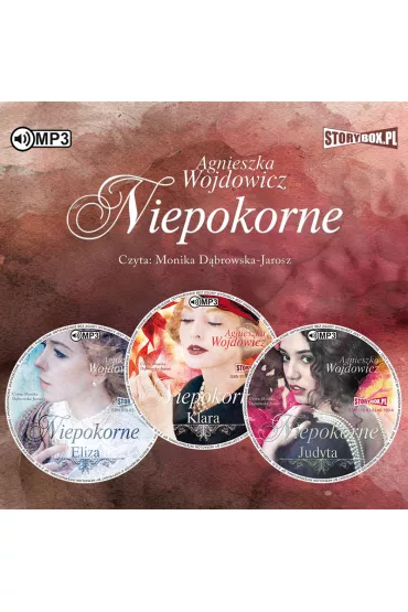 Audiobook Pakiet Niepokorne: Eliza, Klara, Judyta CD - Agnieszka Wojdowicz