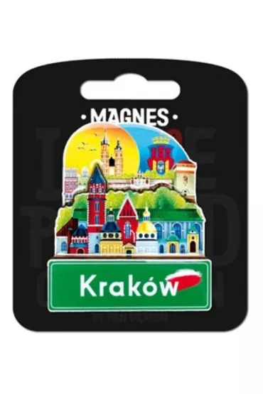 Pan Dragon Magnes I love Poland Krak�w